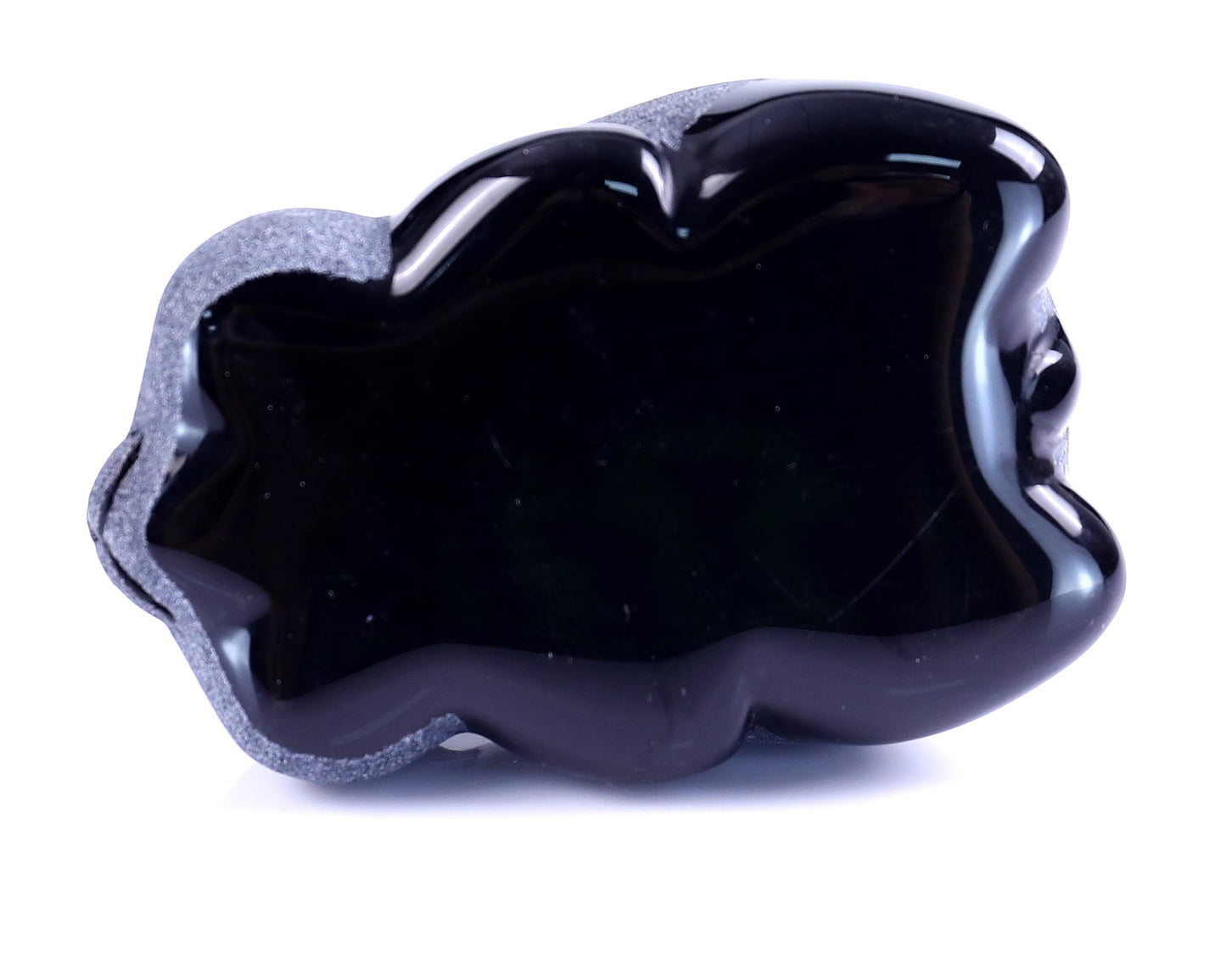Nicedony 3.0" Black Obsidian Hand Carved Crystal Panda Sculpture - View 17