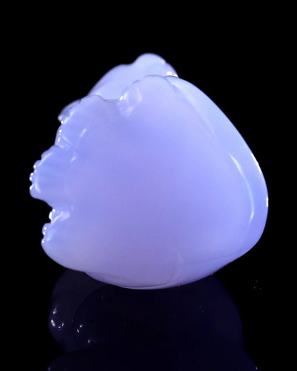 Nicedony 3.0" Blue Chalcedony Hand Carved Crystal Leopard Sculpture - View 5