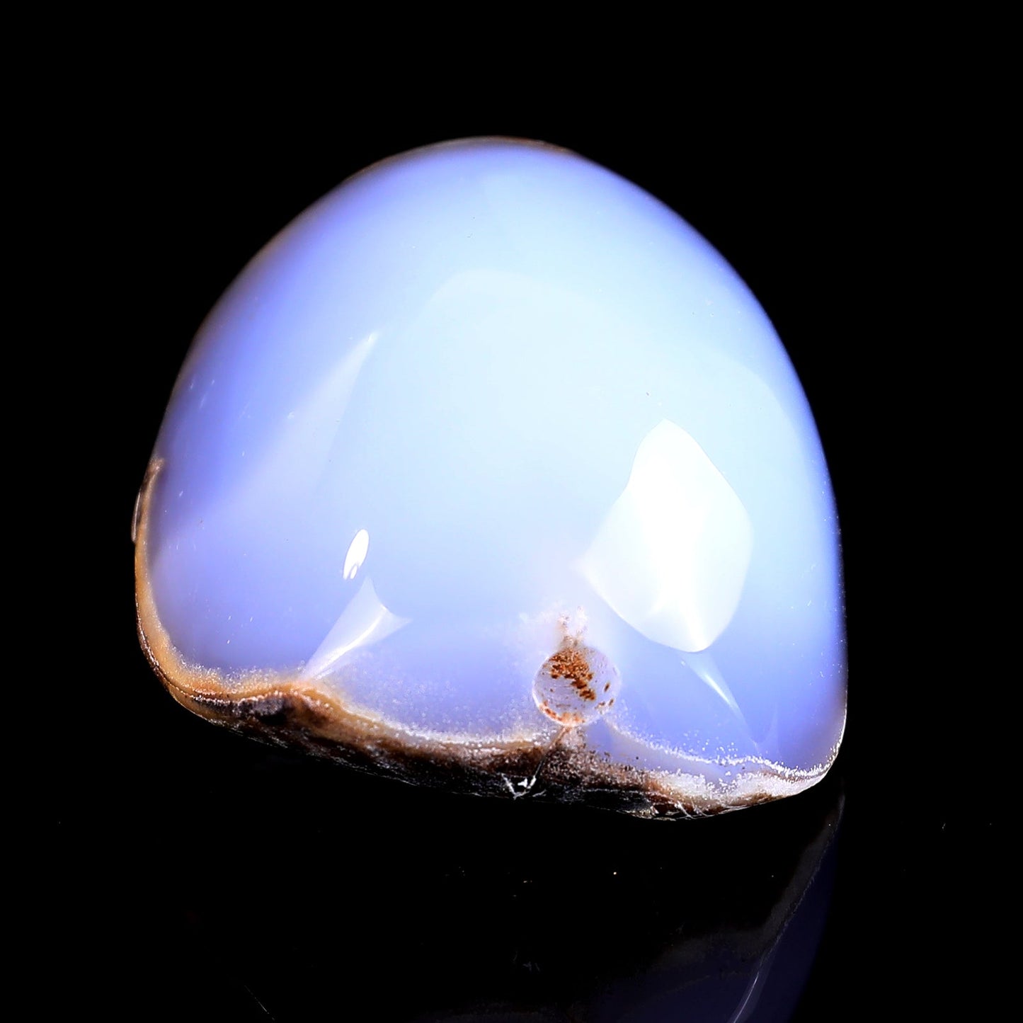 Nicedony 3.0" Blue Chalcedony Hand Carved Crystal Polished Stone - View 14