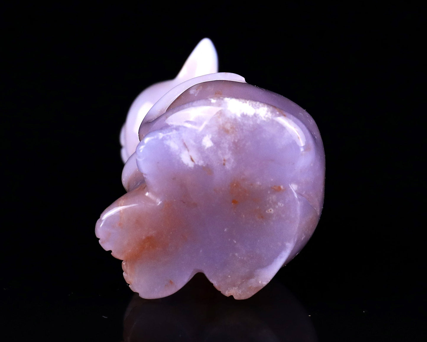 Nicedony 3.0" Chalcedony Hand Carved Crystal Cat Sculpture - View 15