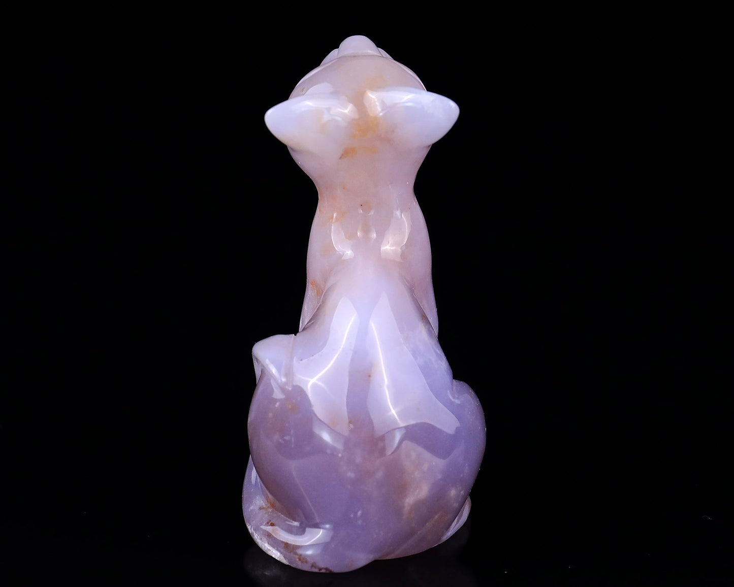Nicedony 3.0" Chalcedony Hand Carved Crystal Cat Sculpture - View 12