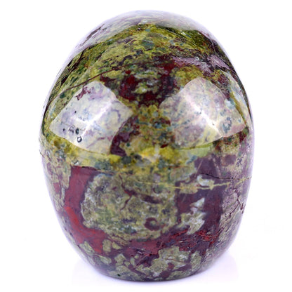 Nicedony 3.0" Dragon Blood Jasper Hand Carved Realistic Skull - View 6