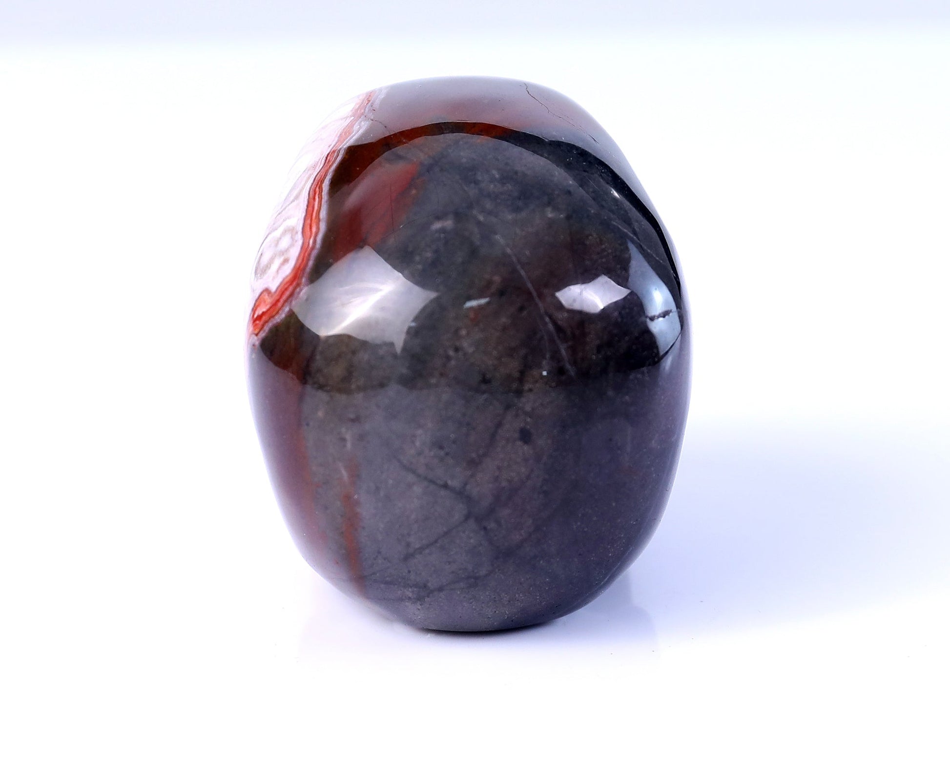 Nicedony 3.0" Lace Crazy Agate Hand Carved Realistic Skull Sculpture - View 6