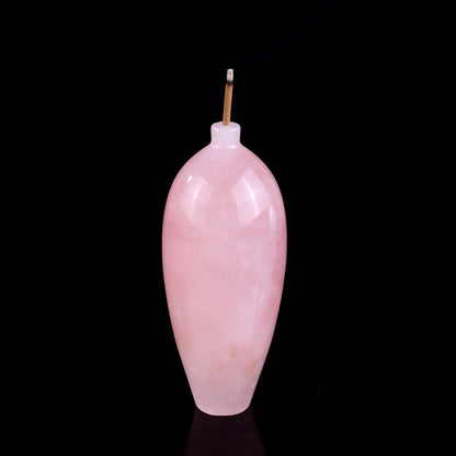 Nicedony 3.0" Gemstone Hand Carved Vase, Incense Holder Sculpture - View 9