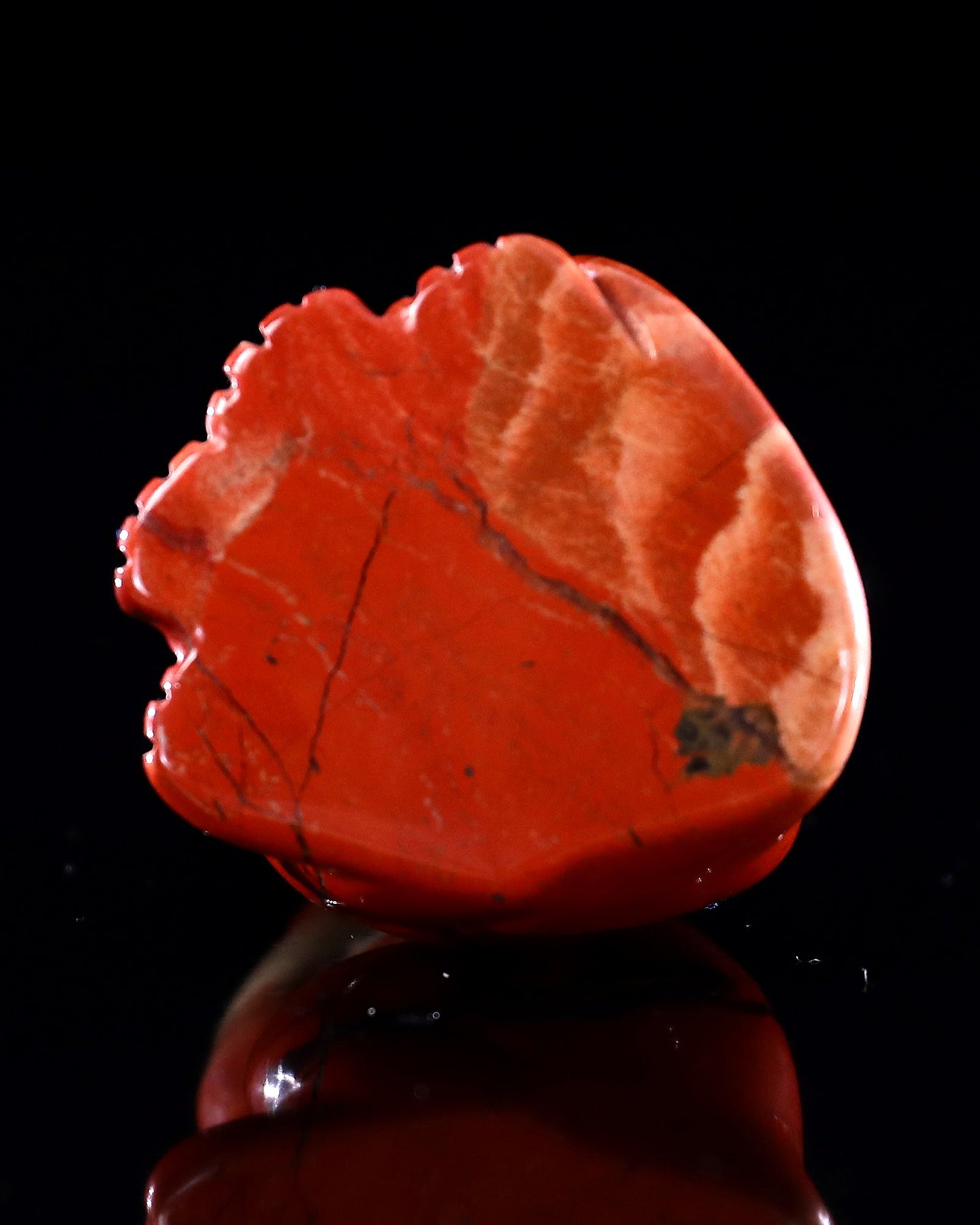 Nicedony 3.0" Red Jasper Hand Carved Crystal Leopard Sculpture - View 8