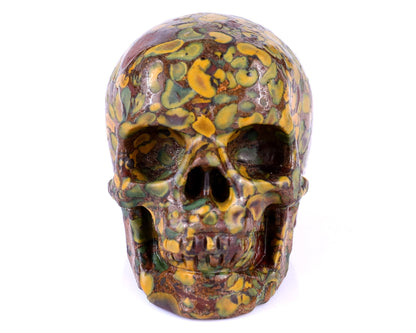 Nicedony 3.0" Roe Stone Hand Carved Crystal Realistic Skull Sculpture - View 2