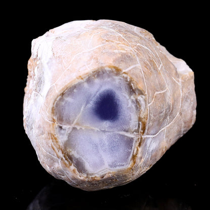 Nicedony 3.1" Blue Chalcedony Hand Carved Crystal Polished Point - View 6
