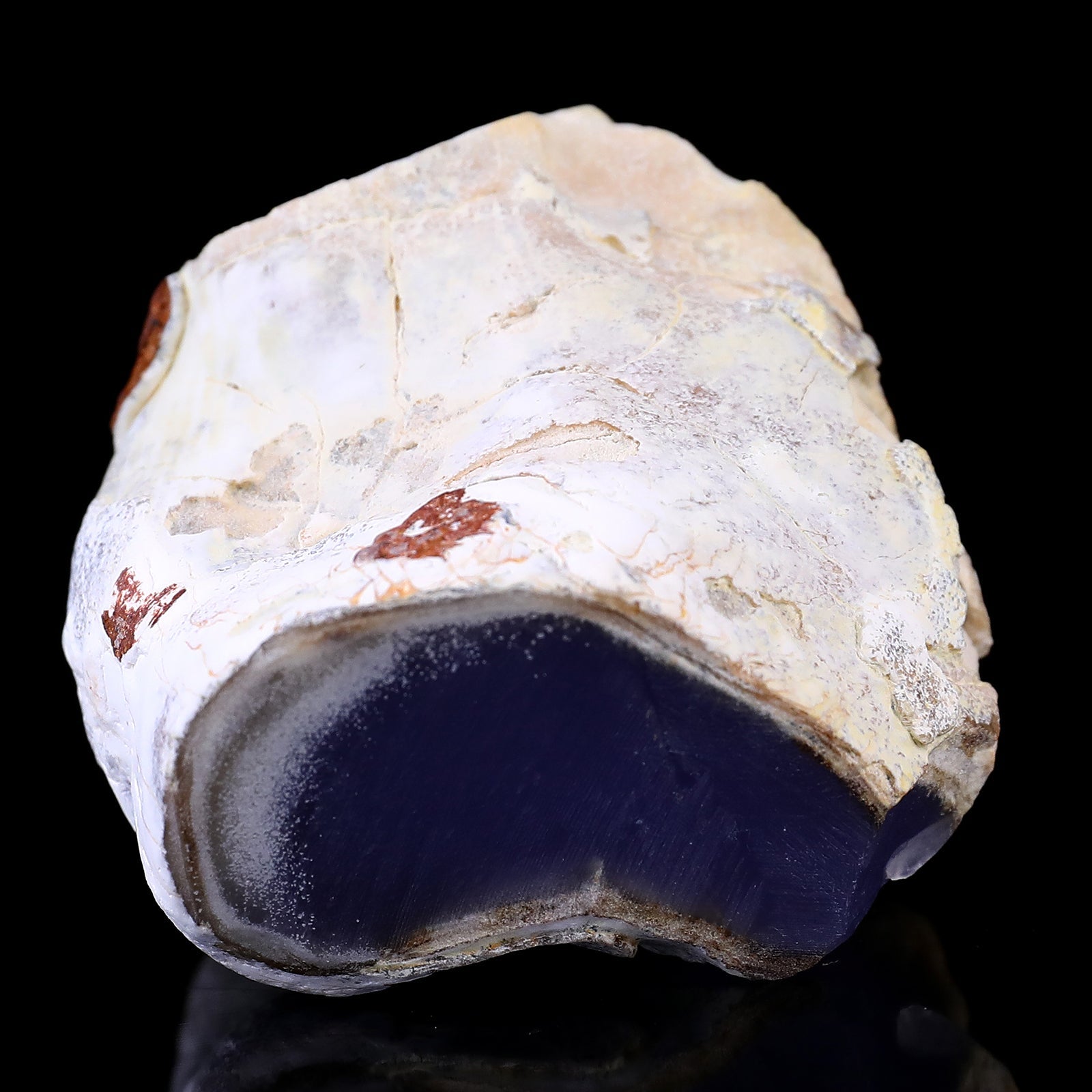 Nicedony 3.1" Blue Chalcedony Hand Carved Crystal Polished Point - View 12