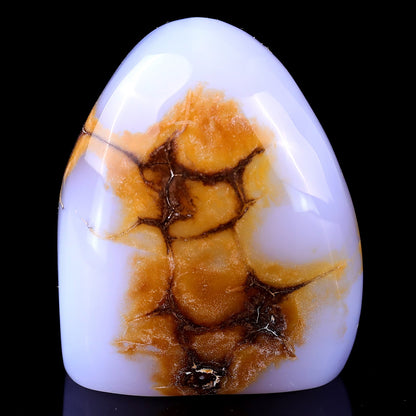 Nicedony 3.1" Blue Chalcedony Hand Carved Crystal Polished Stone - View 13