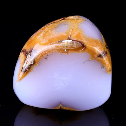 Nicedony 3.1" Blue Chalcedony Hand Carved Crystal Polished Stone - View 15