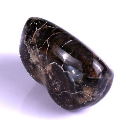 Nicedony 3.1" Blue Chalcedony Hand Carved Crystal Polished Stone - View 4