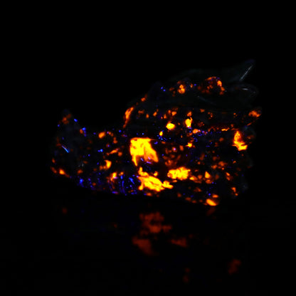Nicedony 3.1" Yooperlite Hand Carved Crystal Dragon Skull Sculpture - View 17