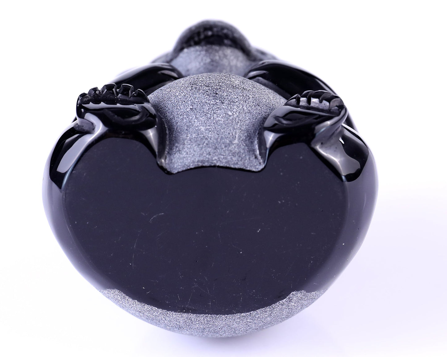 Nicedony 3.3" Black Obsidian Hand Carved Crystal Panda Sculpture - View 9