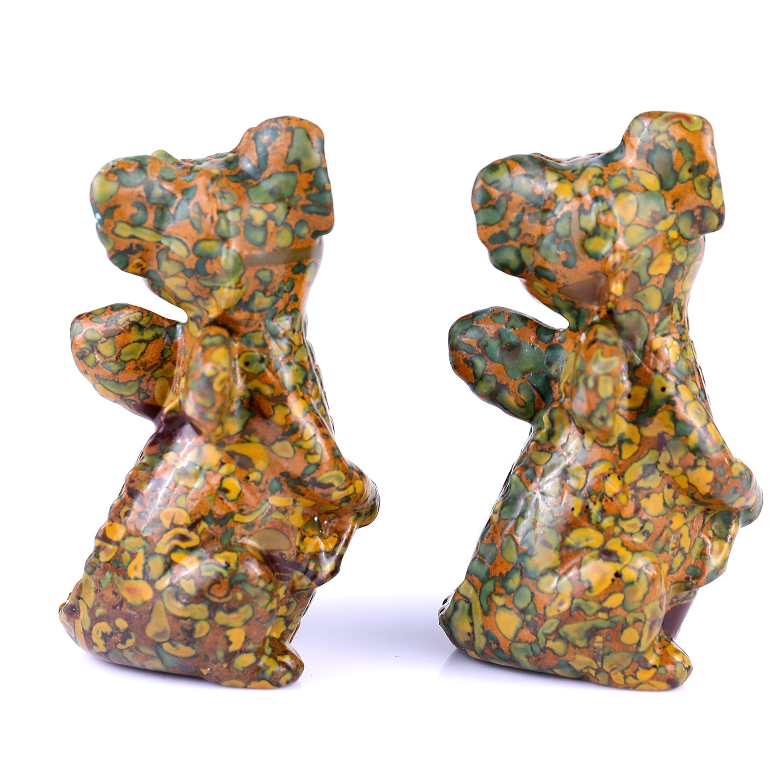 Nicedony 3.3" Roe Stone Hand Carved Cute Baby Dragon Sculpture - View 7