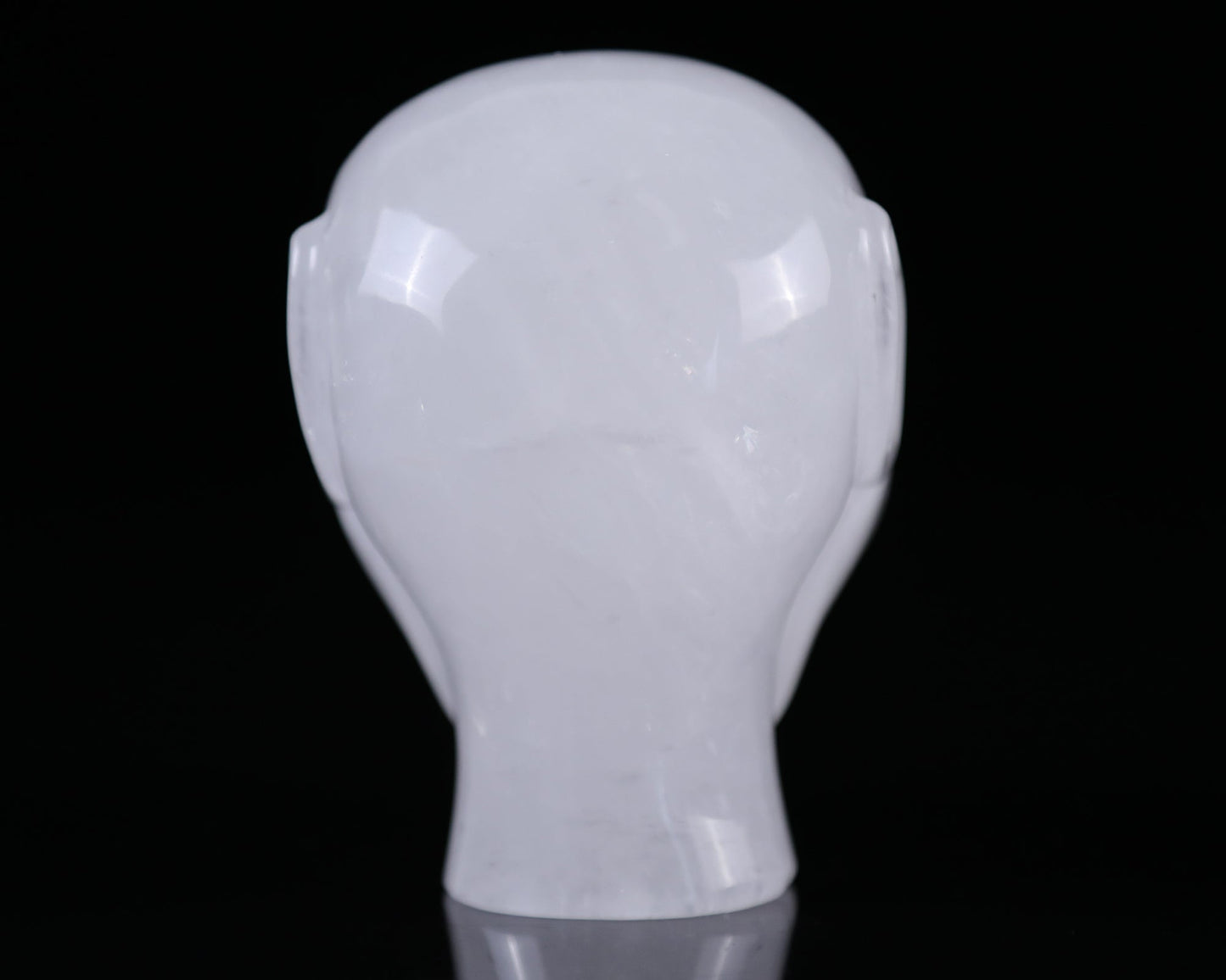 Nicedony 3.7" Angolan Quartz Hand Carved Crystal Elf Alien Sculpture - View 7