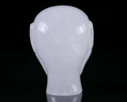 Nicedony 3.7" Angolan Quartz Hand Carved Crystal Elf Alien Sculpture - View 7
