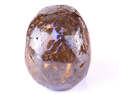 Nicedony 3.8" Opal Hand Carved Crystal Realistic Skull Sculpture - View 7