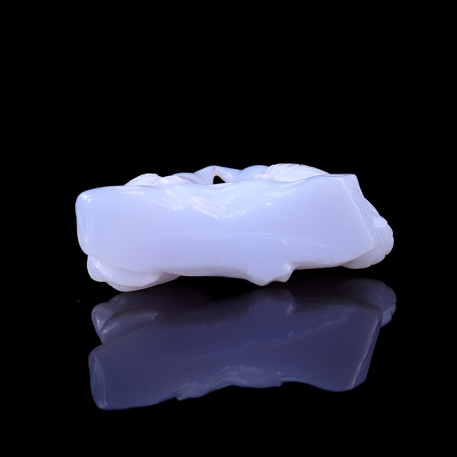 Nicedony 3.9" Blue Chalcedony Hand Carved Crystal Birds Sculpture - View 6