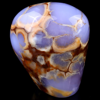 Nicedony 3.9" Blue Chalcedony Hand Carved Crystal Polished Stone - View 4