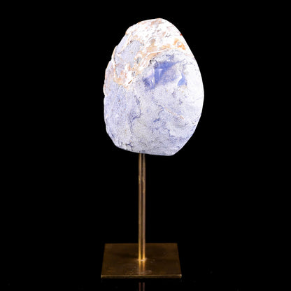 Nicedony 3.9" Blue Chalcedony Hand Carved Crystal Polished Stone - View 12
