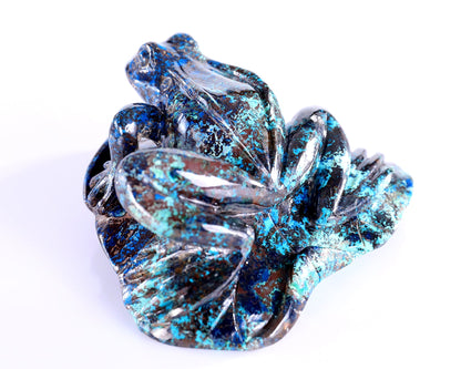 Nicedony 3.9" Phoenix Stone Hand Carved Crystal Frog Sculpture - View 6