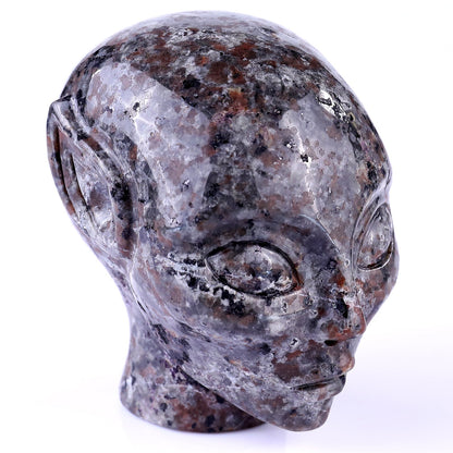 Nicedony 3.9" Yooperlite Hand Carved Crystal Elf Alien Sculpture - View 4