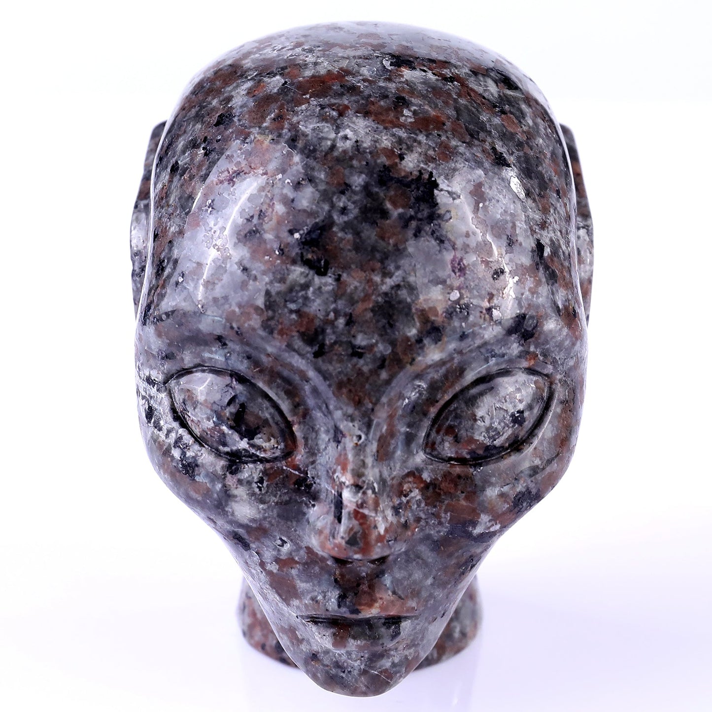 Nicedony 3.9" Yooperlite Hand Carved Crystal Elf Alien Sculpture - View 3
