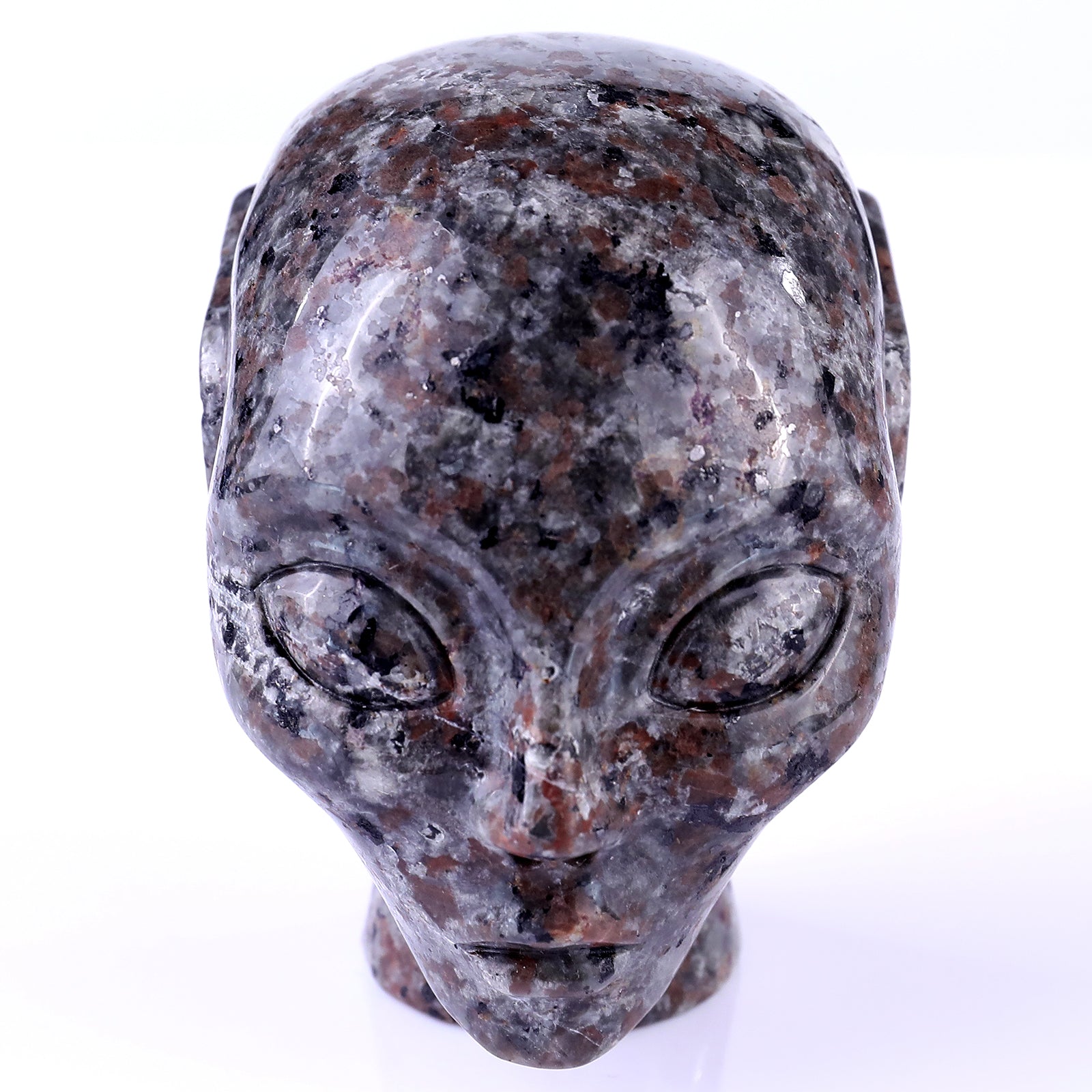 Nicedony 3.9" Yooperlite Hand Carved Crystal Elf Alien Sculpture - View 3