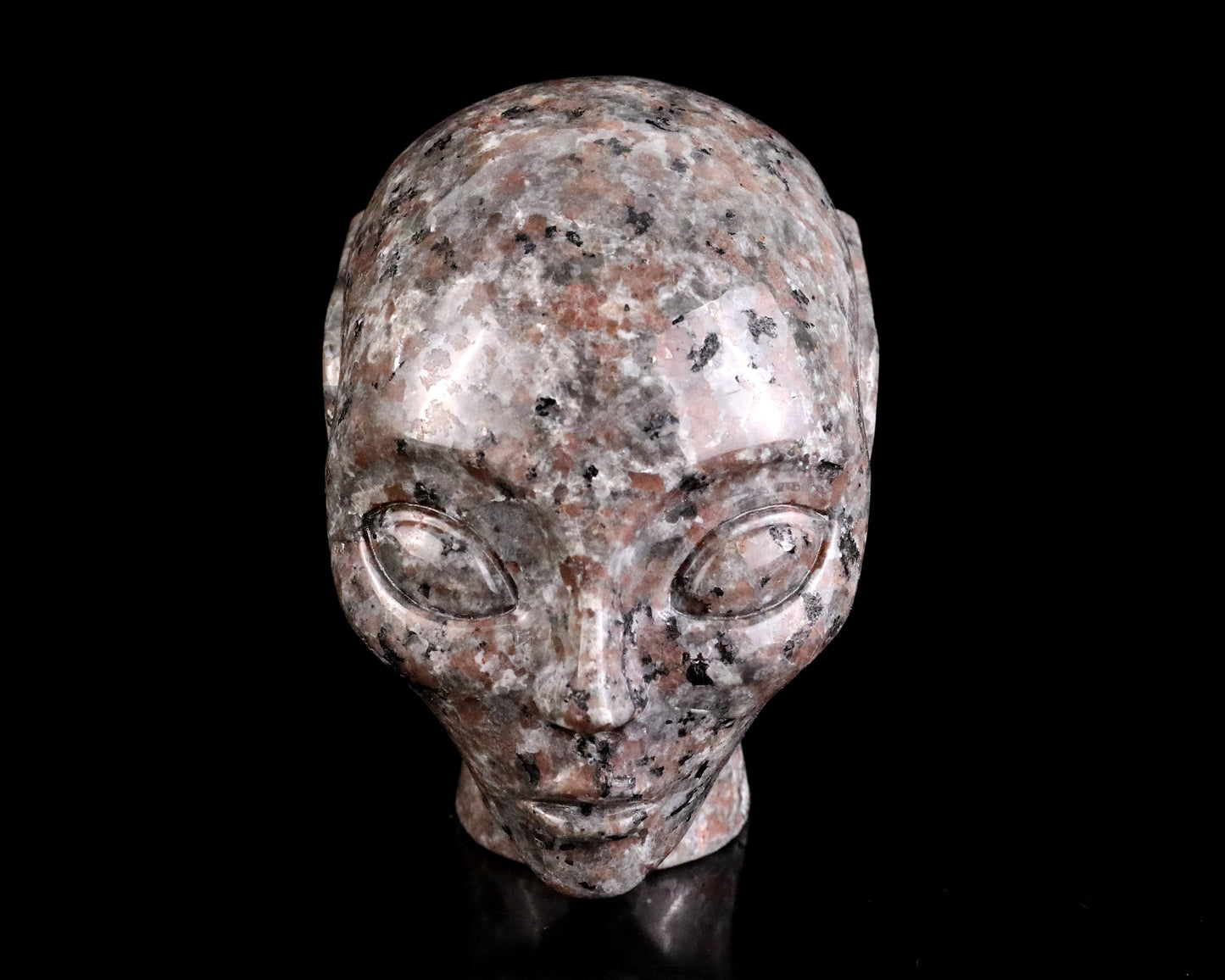 Nicedony 3.9" Yooperlite Hand Carved Crystal Elf Alien Sculpture - View 11