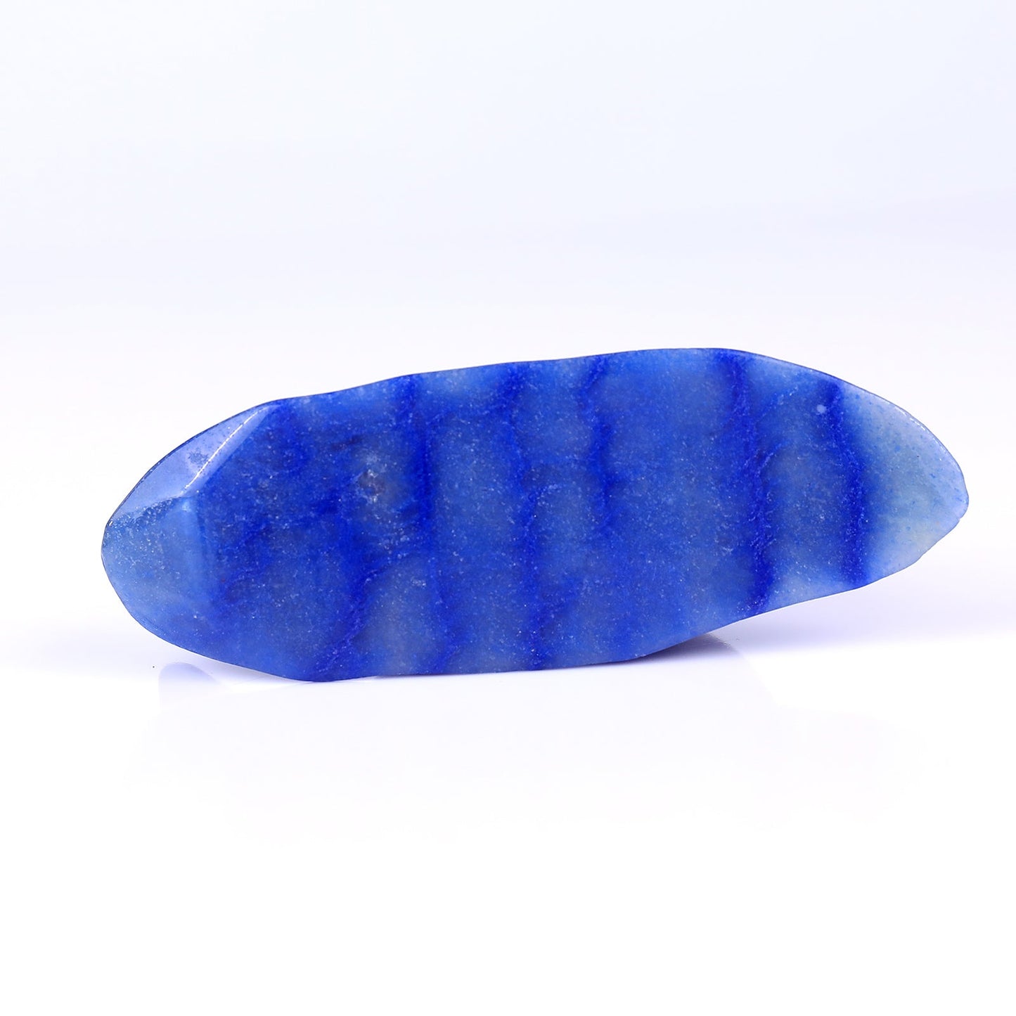 Nicedony 4.1" Blue Aventurine Hand Carved Crystal Snail Sculpture - View 6
