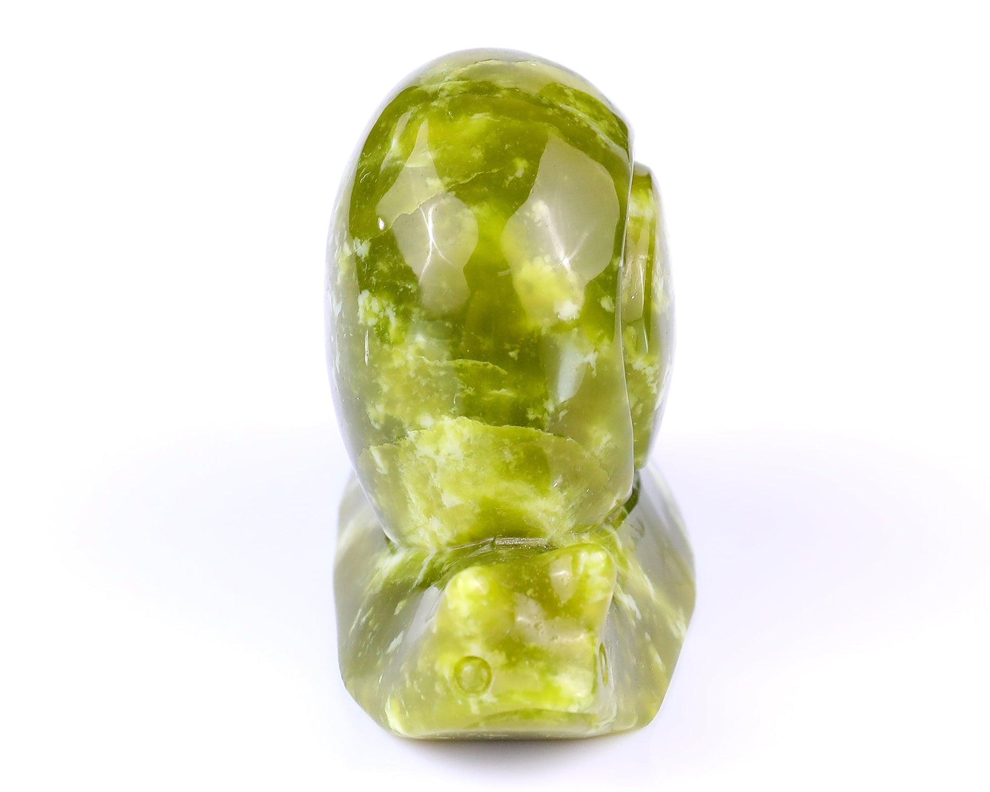 Nicedony 4.1" New Jade Hand Carved Crystal Snail Sculpture - View 3