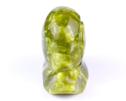Nicedony 4.1" New Jade Hand Carved Crystal Snail Sculpture - View 3