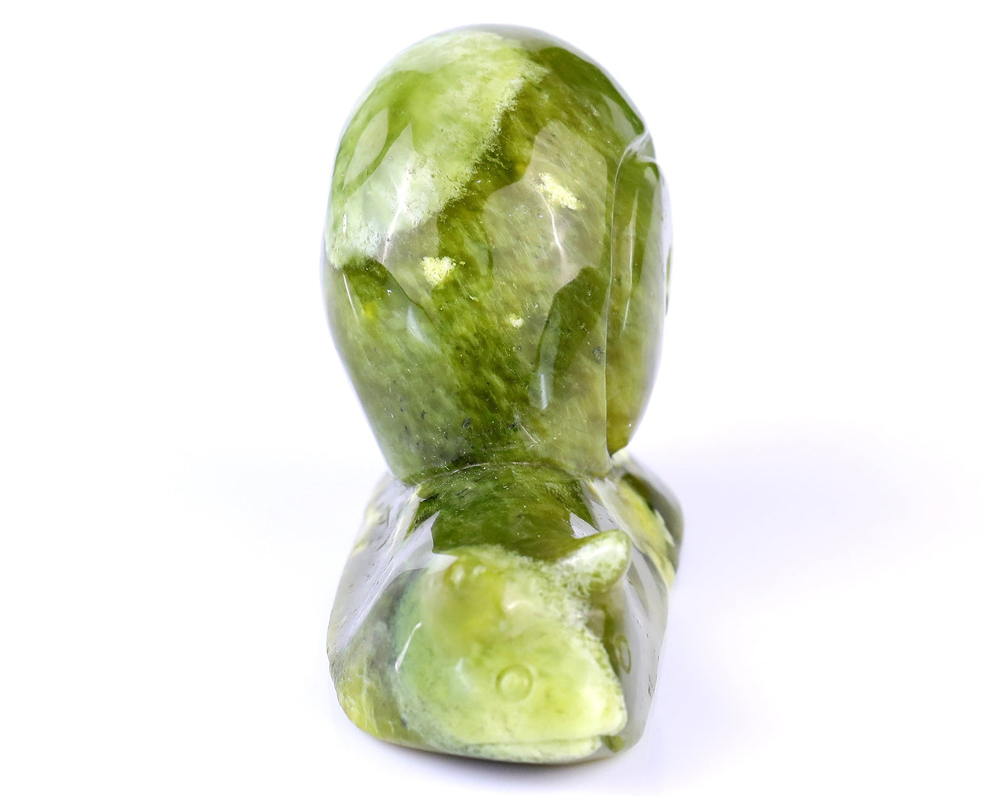 Nicedony 4.1" New Jade Hand Carved Crystal Snail Sculpture - View 10