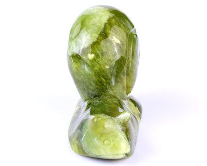 Nicedony 4.1" New Jade Hand Carved Crystal Snail Sculpture - View 10