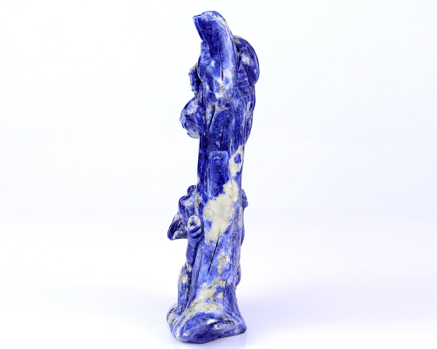 Nicedony 4.3" Sodalite Hand Carved Crystal Koalas Sculpture - View 7