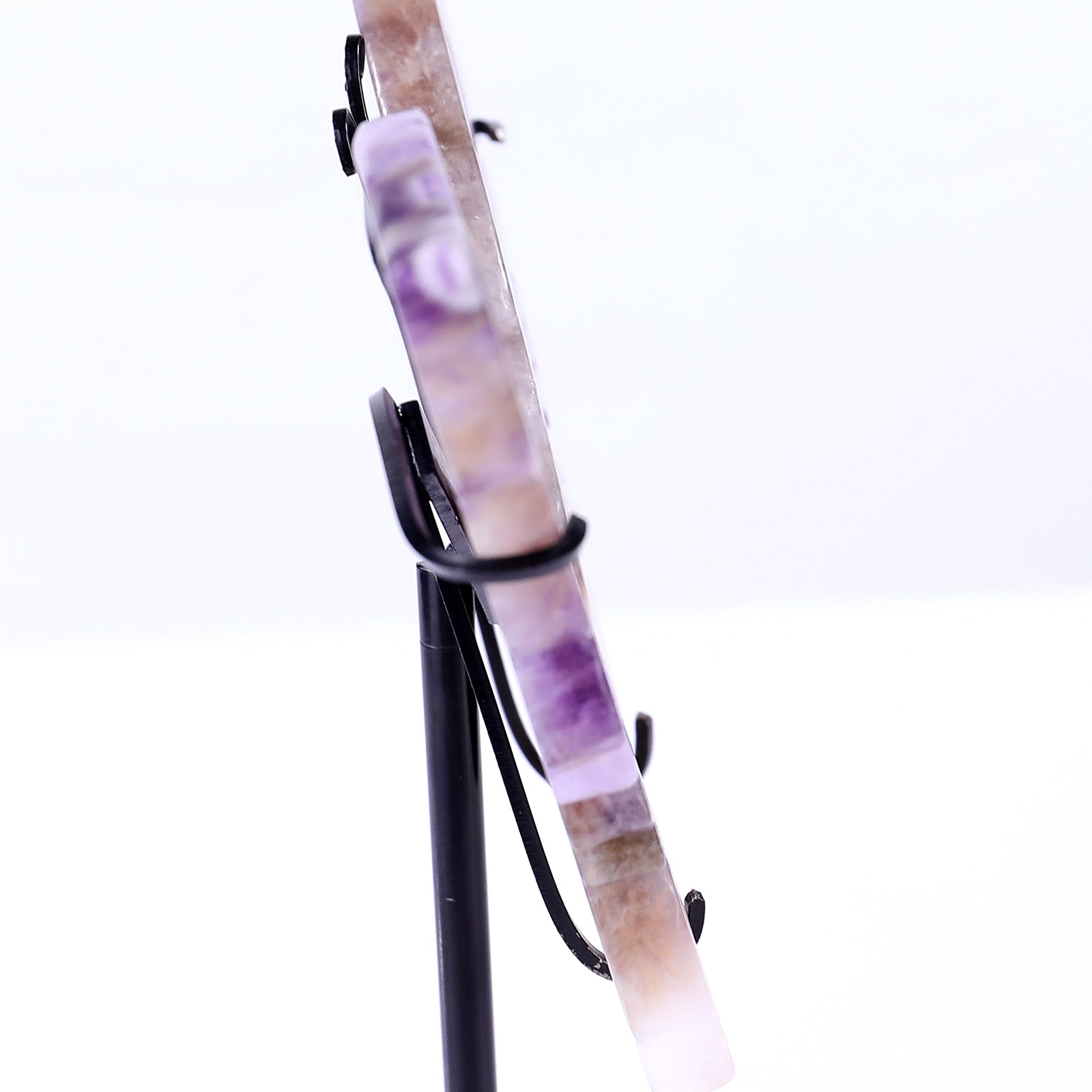 Nicedony 5.0" Dream Amethyst Hand Carved Butterfly Wings Sculpture - View 6