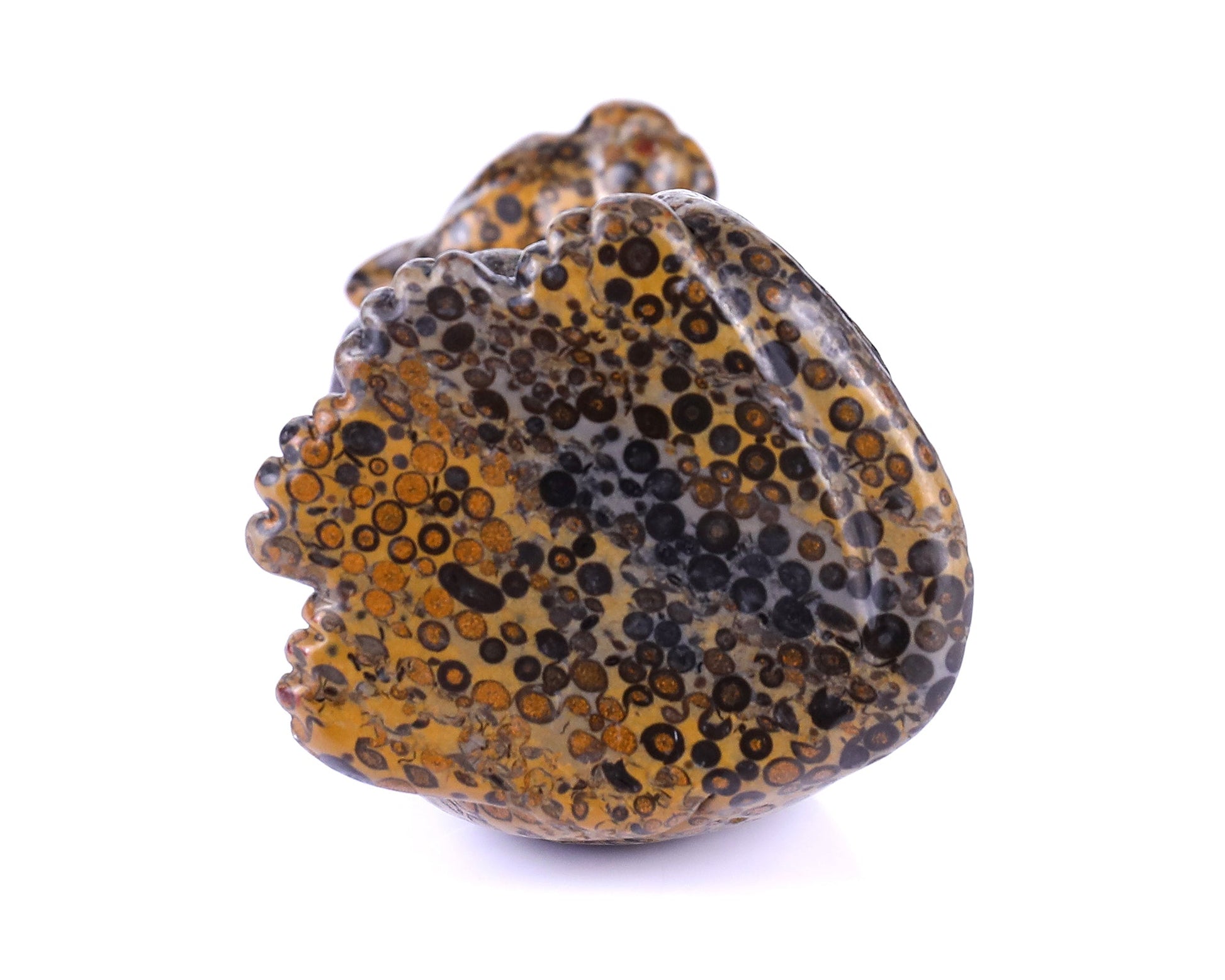 Nicedony 5.0" Leopard Skin Jasper Hand Carved Leopard Sculpture - View 18