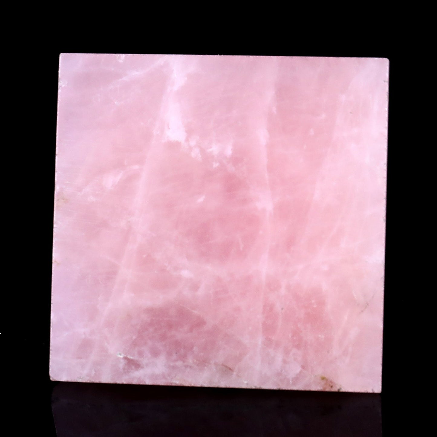 Nicedony 50mm Rose Quartz Hand Carved Crystal Pyramid - View 5