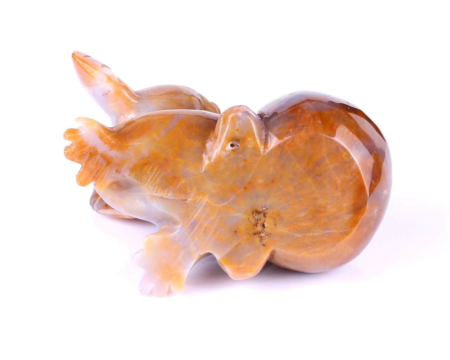 Nicedony 6.4" Chalcedony Hand Carved Crystal Koala Sculpture - View 8