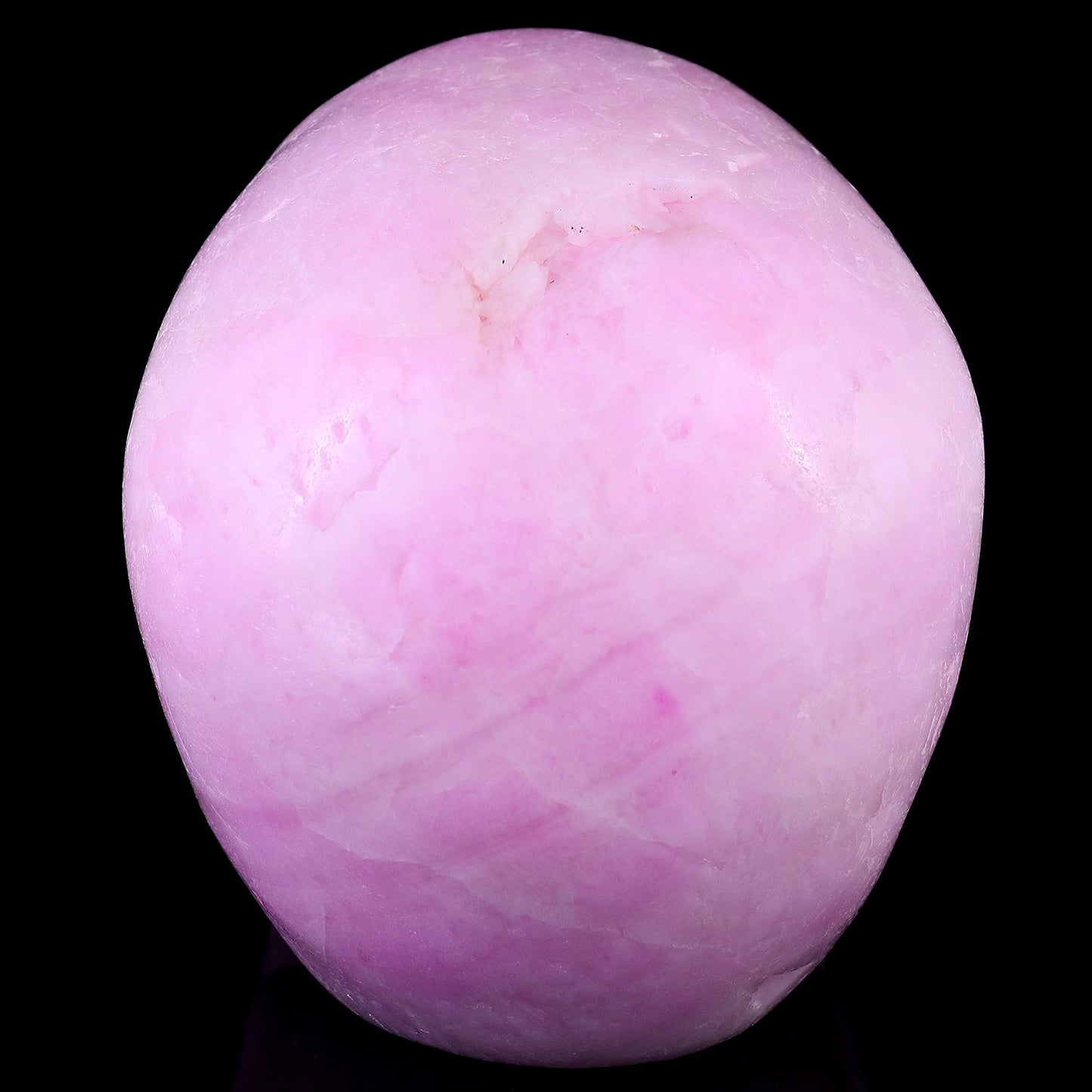 Nicedony 8.3" Pink Aragonite Hand Carved Realistic Skull Sculpture - View 5