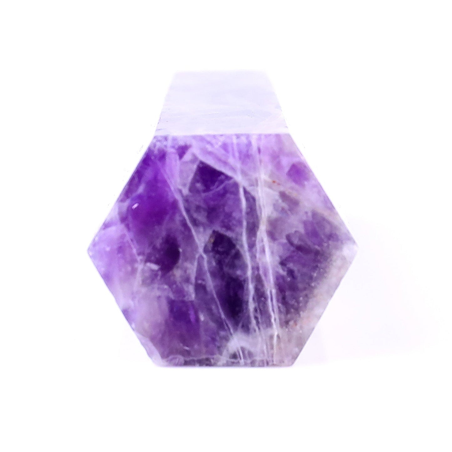 Nicedony 82mm Dream Amethyst Hand Carved Crystal Point - View 4