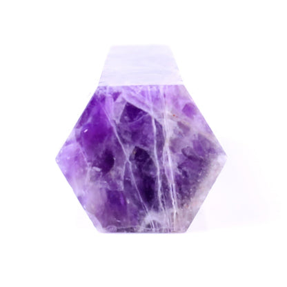 Nicedony 82mm Dream Amethyst Hand Carved Crystal Point - View 4