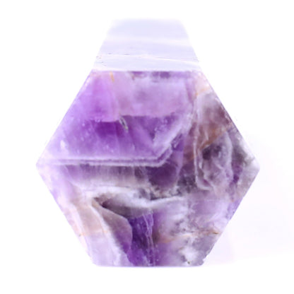 Nicedony 91mm Dream Amethyst Hand Carved Crystal Point - View 4