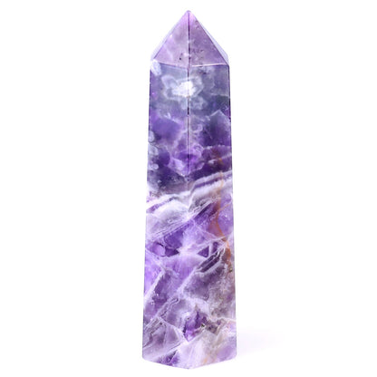 Nicedony 91mm Dream Amethyst Hand Carved Crystal Point - View 3