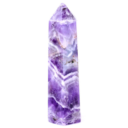 Nicedony 93mm Dream Amethyst Hand Carved Crystal Point