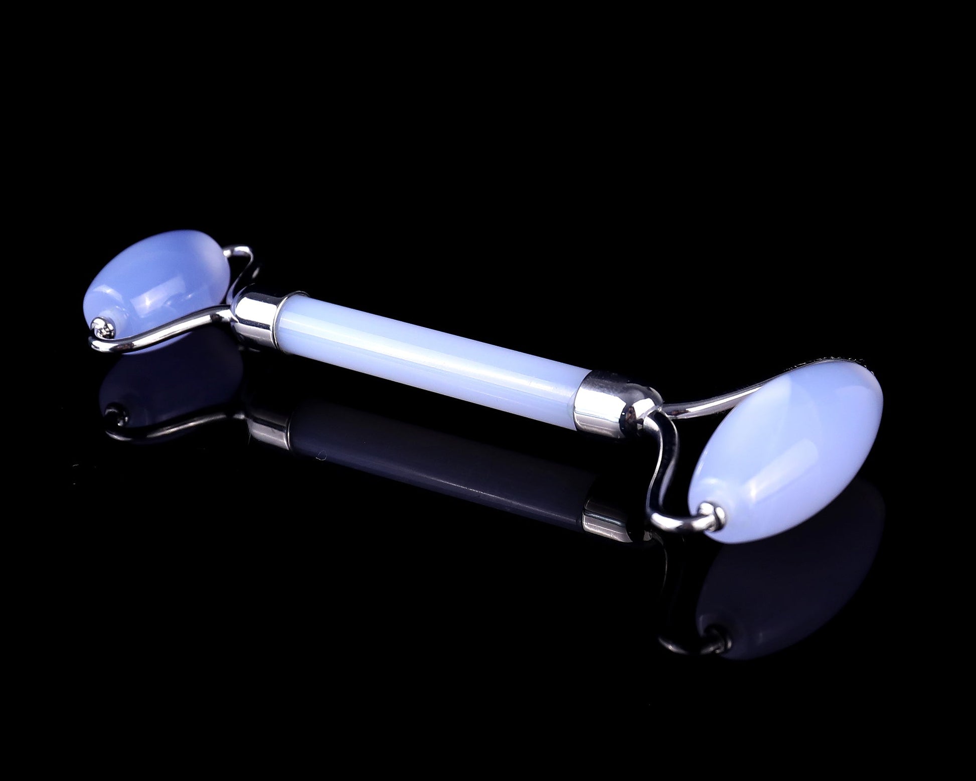 Nicedony Blue Chalcedony Hand Carved Crystal Massage Tool Sets - View 7