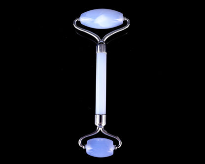 Nicedony Blue Chalcedony Hand Carved Crystal Massage Tool Sets - View 6