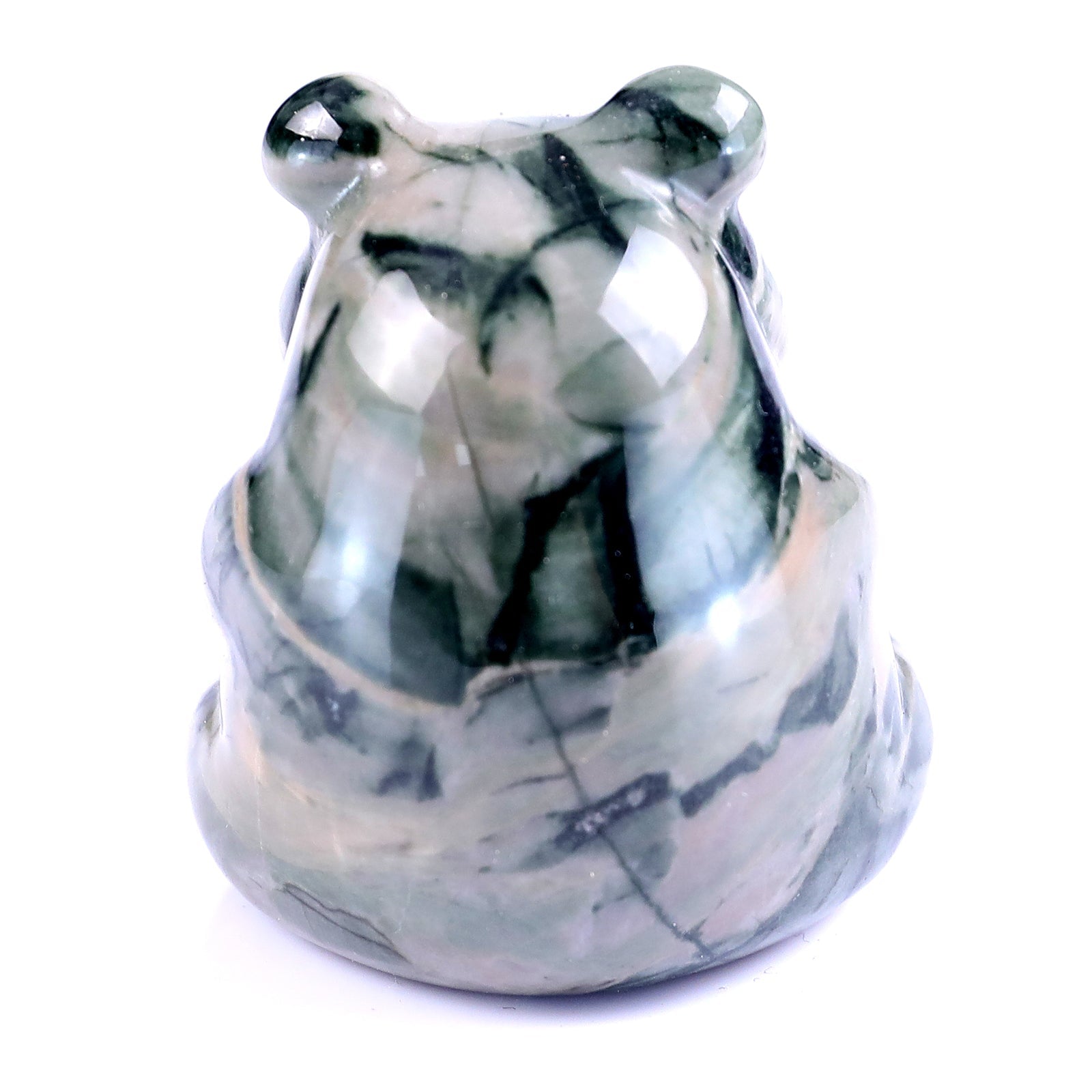 Nicedony Cute 2.9" Jiulong Jade Hand Carved Crystal Panda Sculpture - View 5