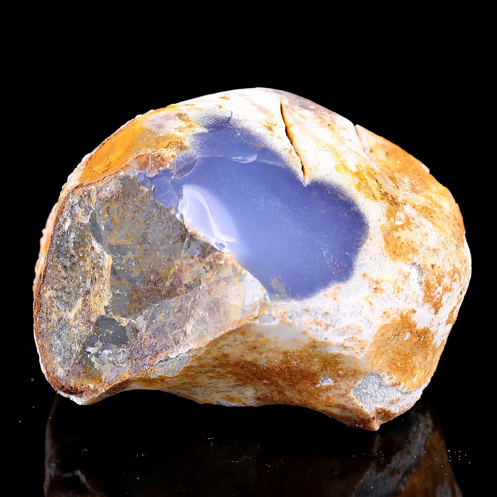 Nicedony Natural Blue Chalcedony Rough Stone - View 7