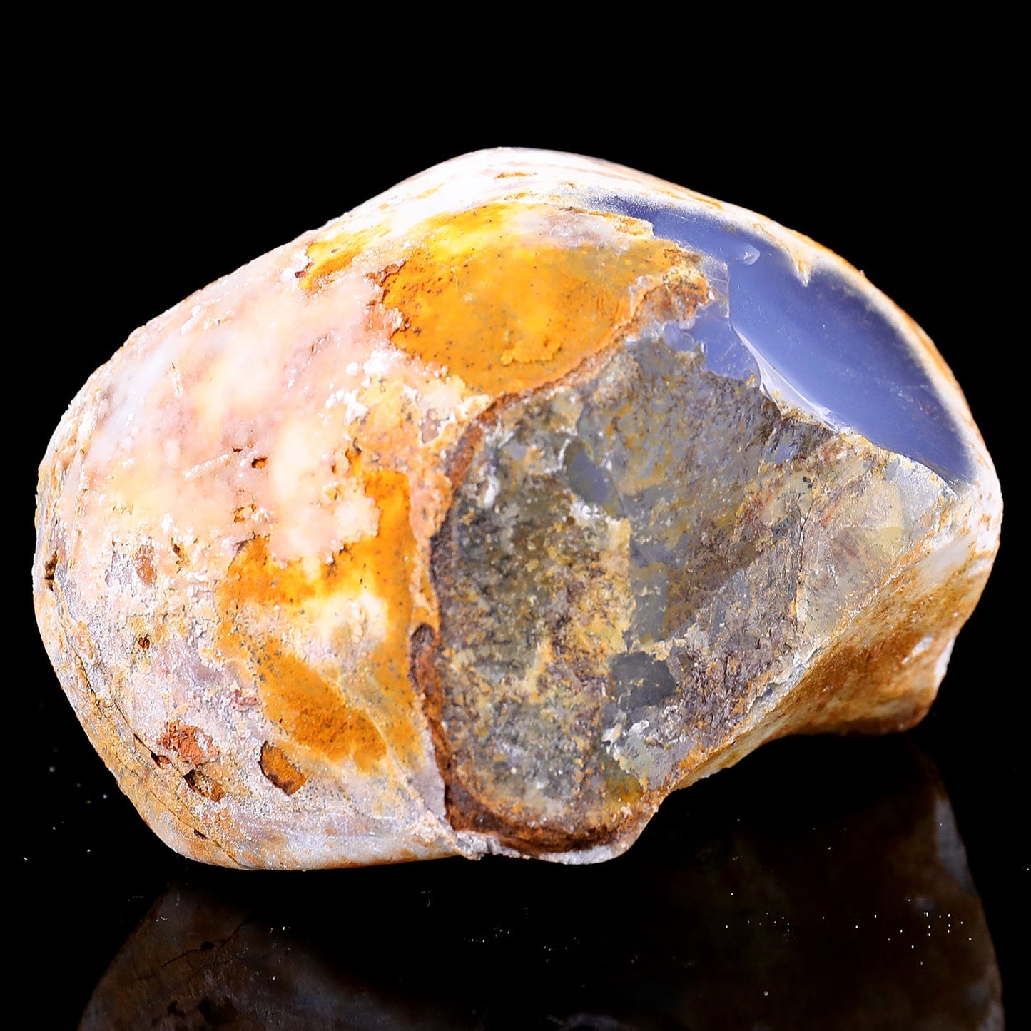 Nicedony Natural Blue Chalcedony Rough Stone - View 8
